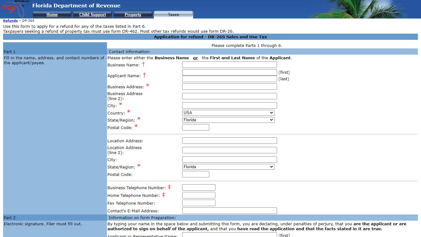 Florida Department of Revenue - floridarevenue.com